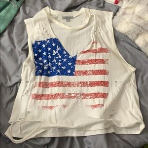 Fourth Of July crop top